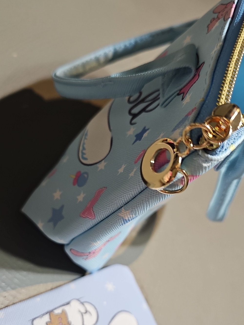 Sanrio Cinnamoroll Satchel & Matching Wallet Coin Purse Set Kawaii Cute - Picture 8 of 10